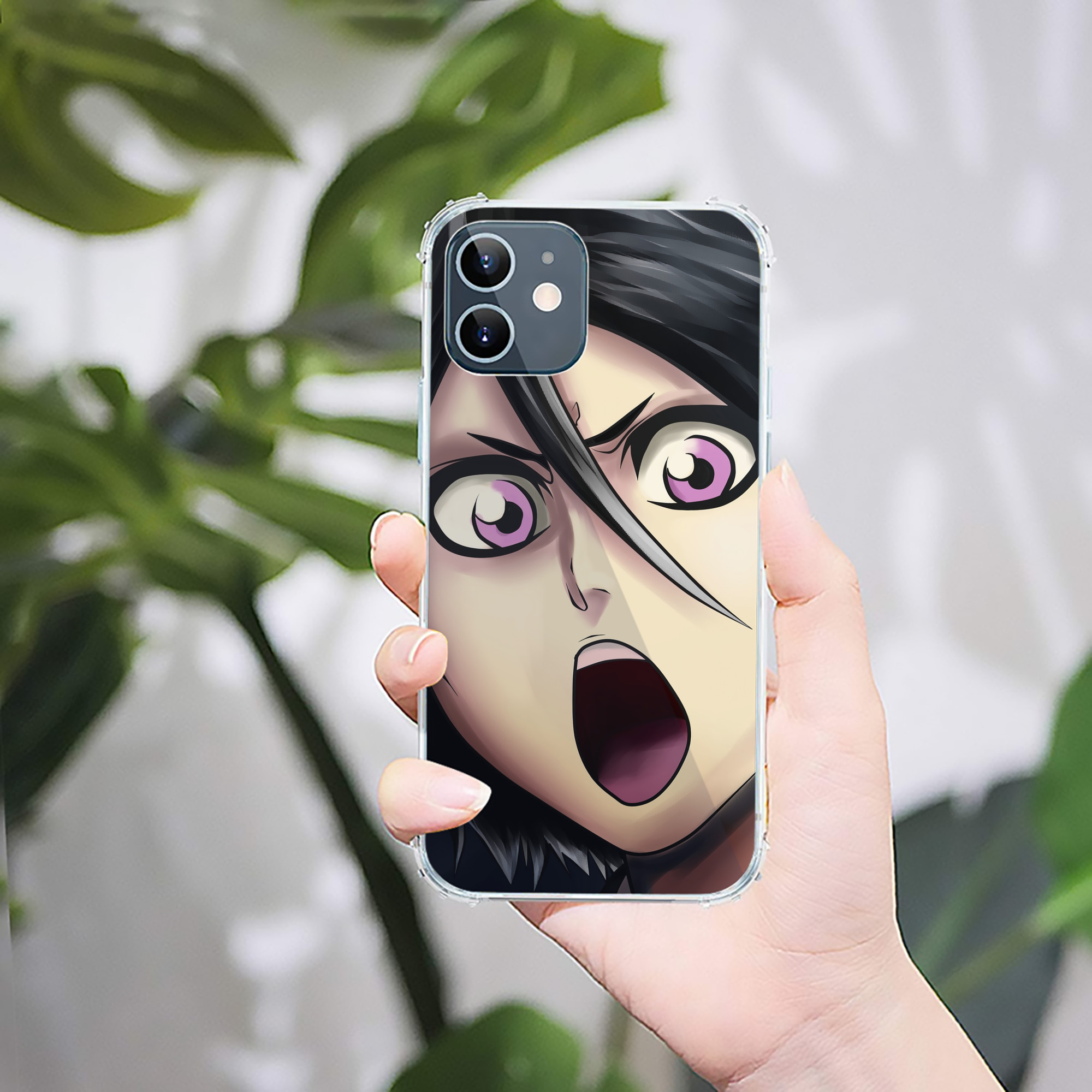 （画像用） ブリーチ BLEACH 【iPhone 12シリーズ対応】透明スマホケース（クリアソフトケース）